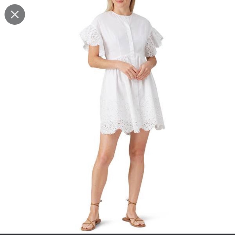 La Vie Rebecca Taylor Ettiene eyelet dress